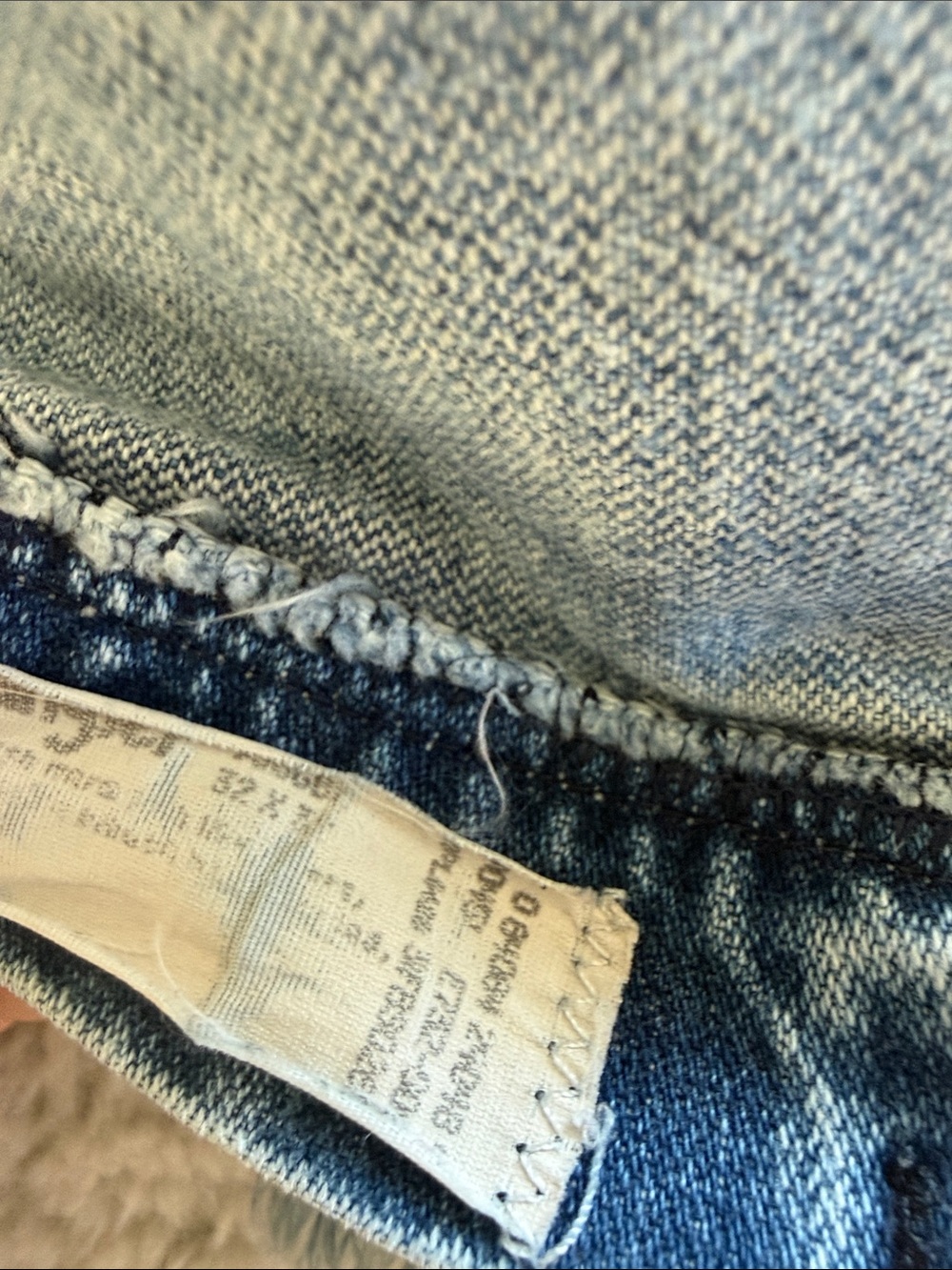 Wrangler Acid Wash Blue Denim Jean Shorts - Picture 8 of 8